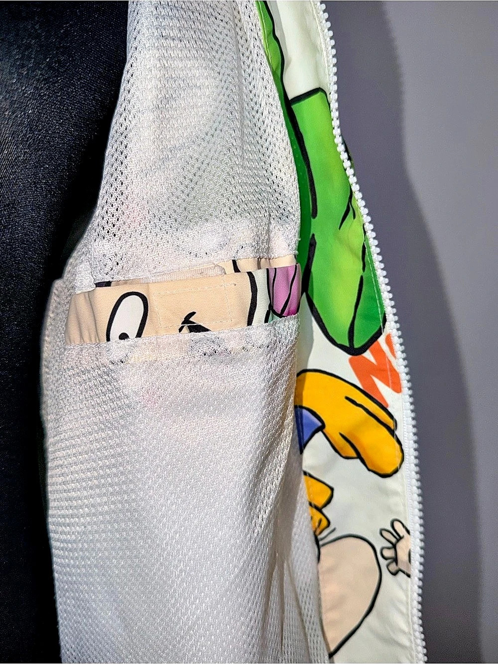 Members Only x Nickelodeon Rugrats Multi Windbreaker Jacket Rugrats Multi Color - Picture 9 of 10